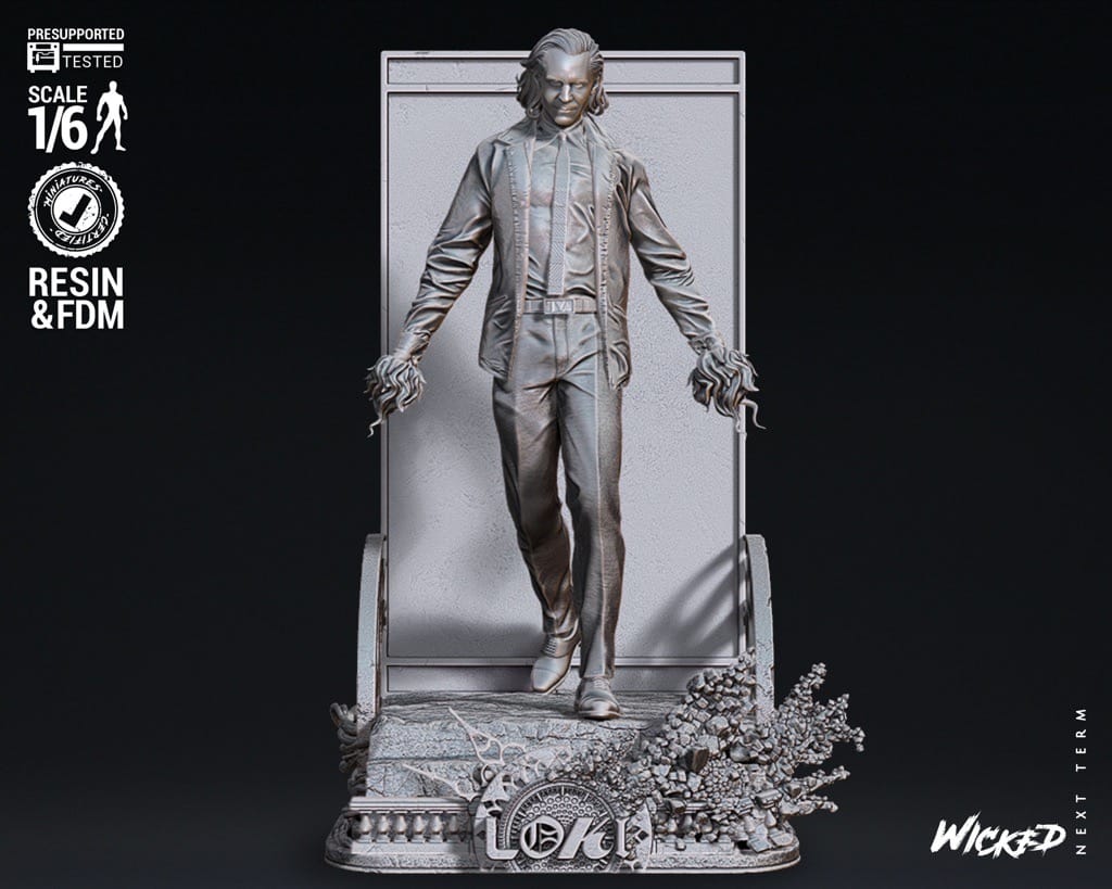 P站图纸印象馆 3DWicked 漫威 第二季的洛基 3DWicked 漫威 第二季的洛基