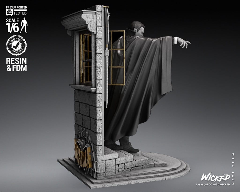 P站图纸印象馆 3DWicked 漫威 德古拉 3DWicked 漫威 德古拉