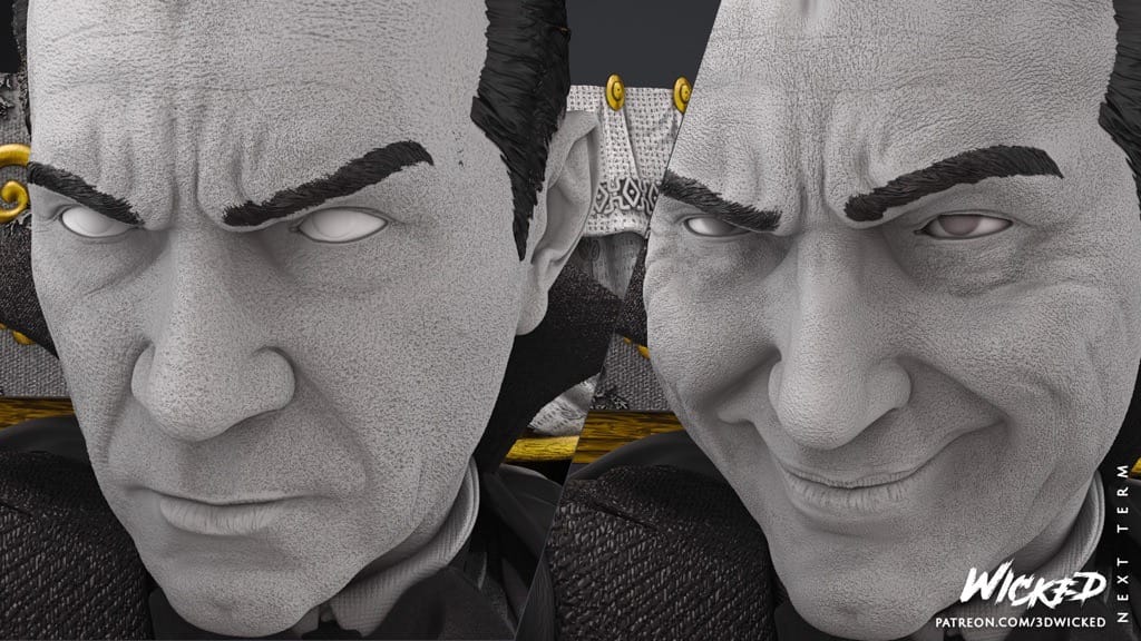 P站图纸印象馆 3DWicked 漫威 德古拉 3DWicked 漫威 德古拉