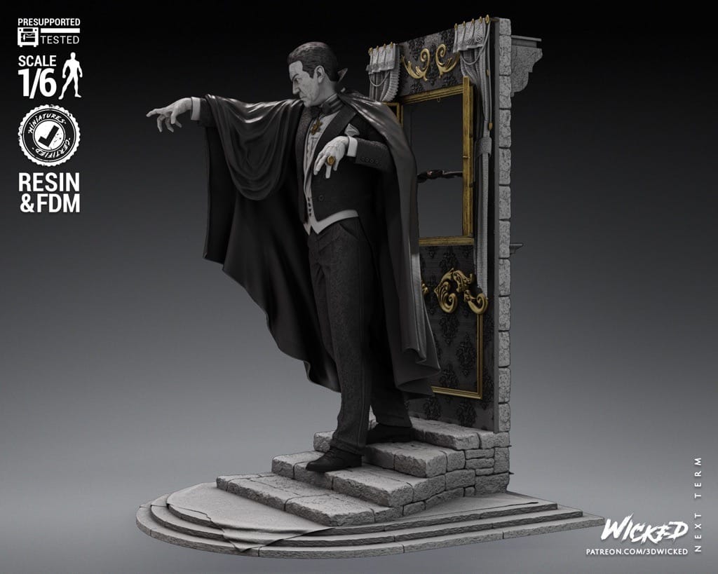 P站图纸印象馆 3DWicked 漫威 德古拉 3DWicked 漫威 德古拉