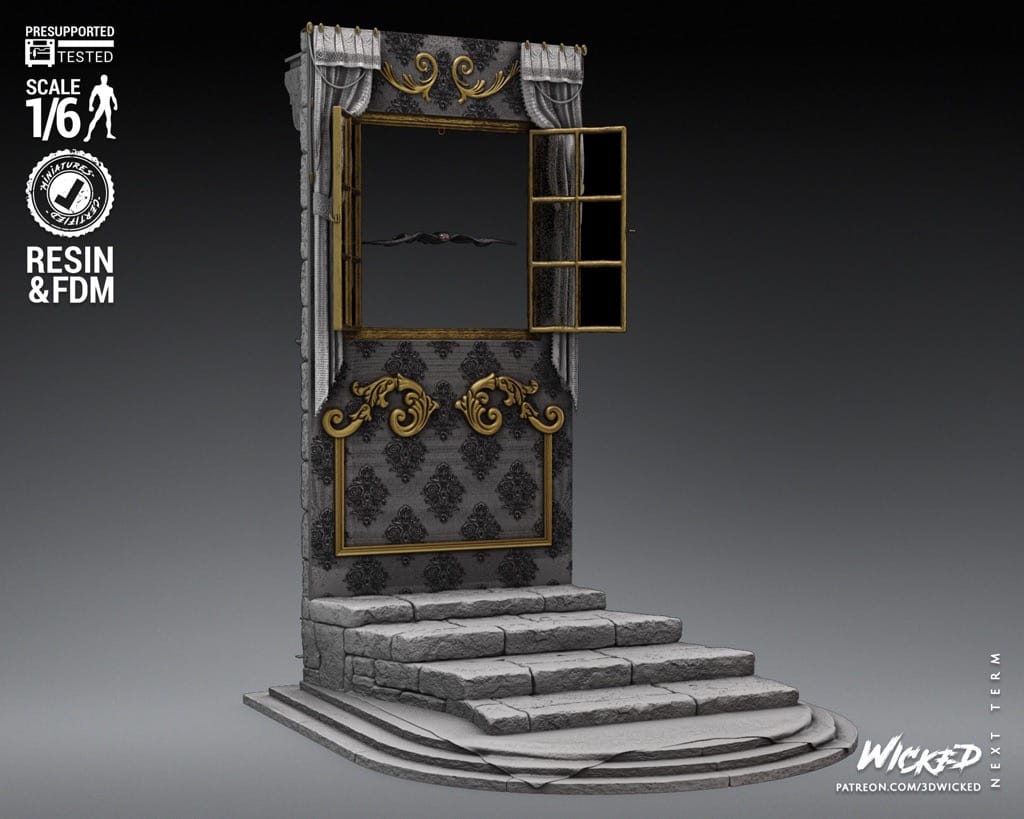 P站图纸印象馆 3DWicked 漫威 德古拉 3DWicked 漫威 德古拉