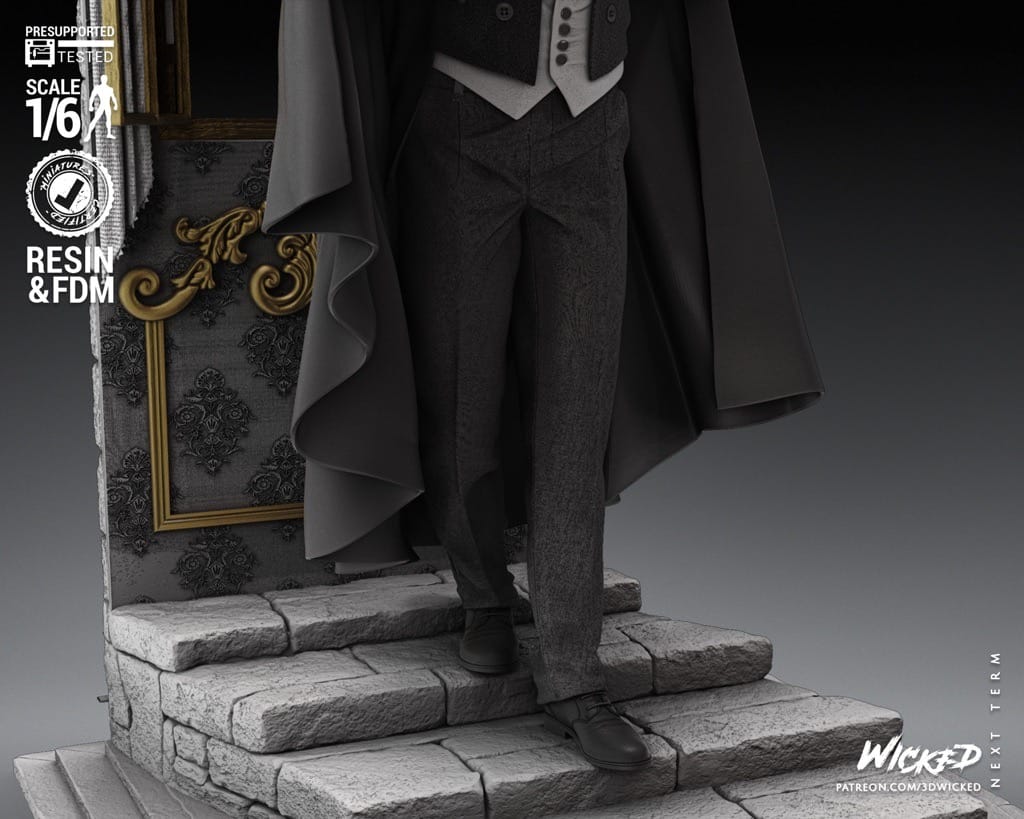 P站图纸印象馆 3DWicked 漫威 德古拉 3DWicked 漫威 德古拉