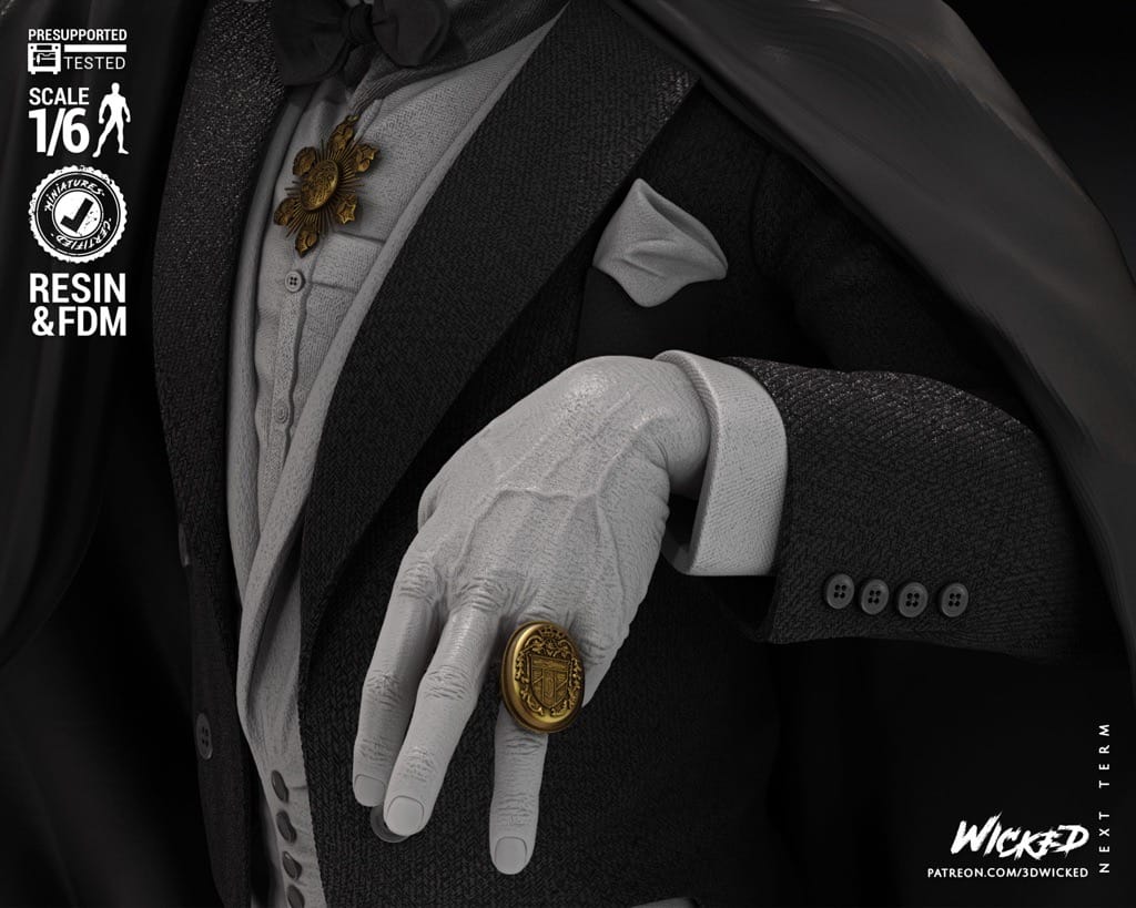 P站图纸印象馆 3DWicked 漫威 德古拉 3DWicked 漫威 德古拉