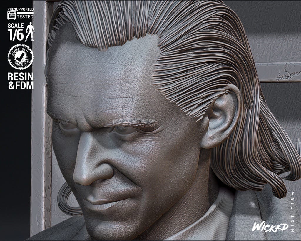 P站图纸印象馆 3DWicked 漫威 审判者洛基 3DWicked 漫威 审判者洛基