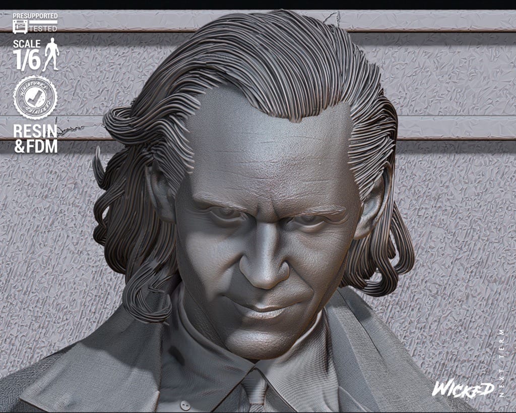 P站图纸印象馆 3DWicked 漫威 审判者洛基 3DWicked 漫威 审判者洛基