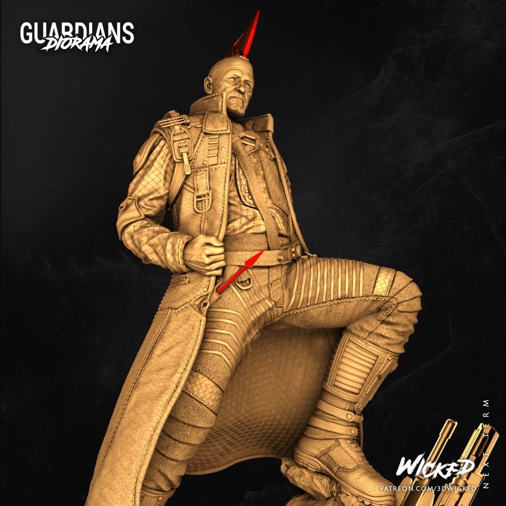 P站图纸印象馆 3DWicked 漫威 超级争霸战 勇度 3DWicked 漫威 超级争霸战 勇度