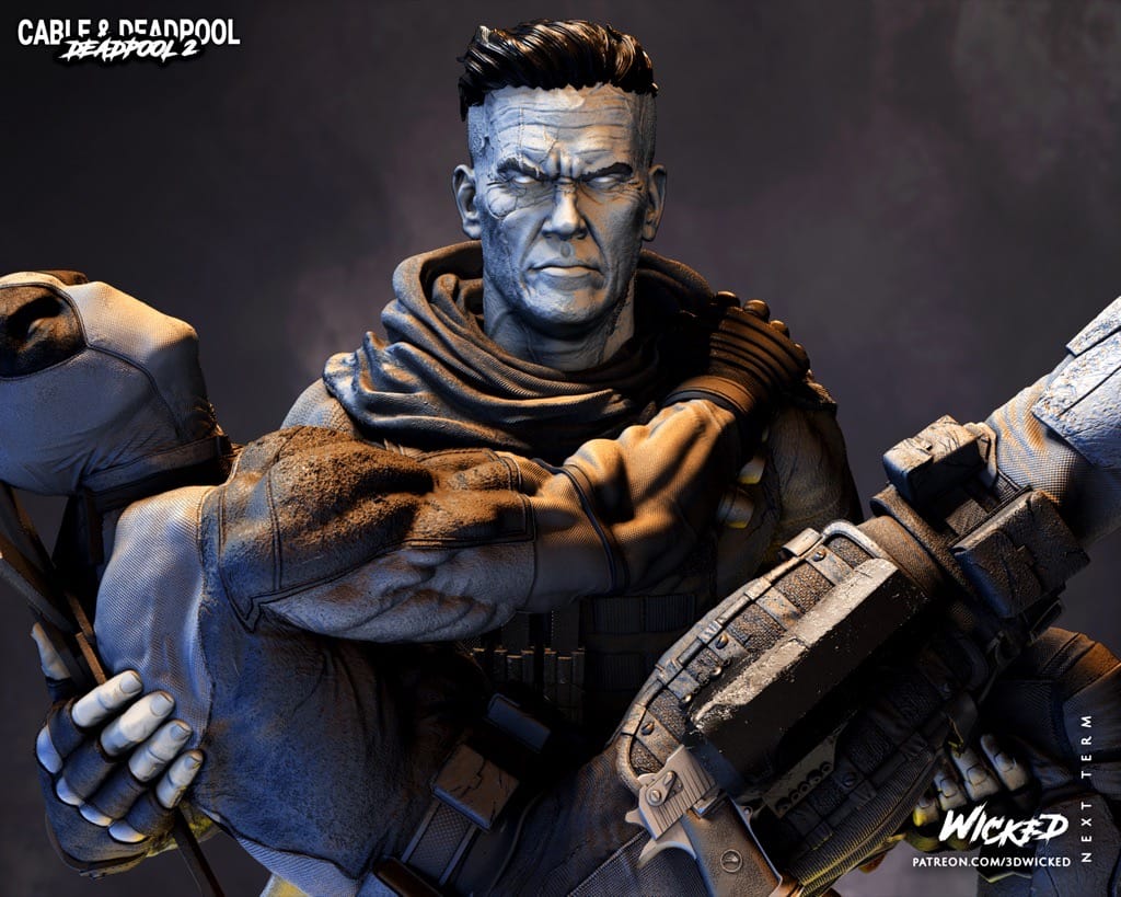 P站图纸印象馆 3DWicked 漫威 死待和电索 3DWicked 漫威 死待和电索