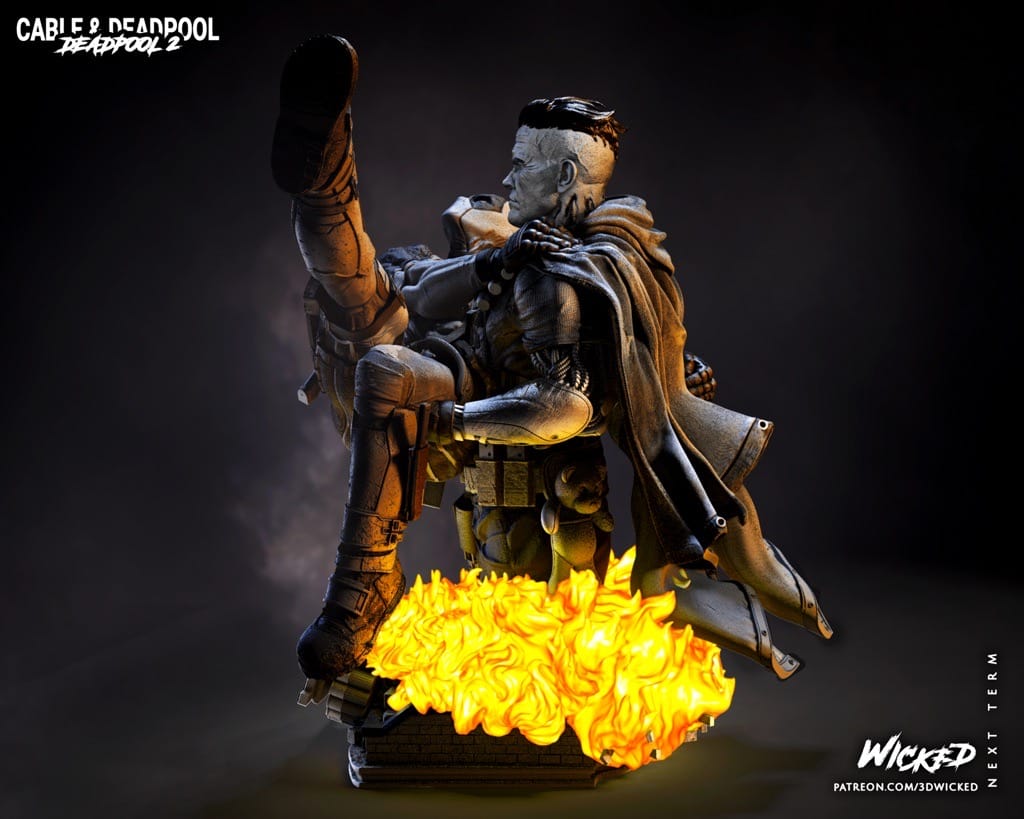 P站图纸印象馆 3DWicked 漫威 死待和电索 3DWicked 漫威 死待和电索