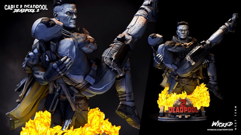 P站图纸印象馆 3DWicked 漫威 死待和电索 3DWicked 漫威 死待和电索