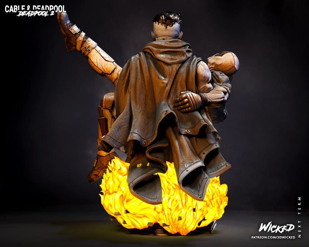 P站图纸印象馆 3DWicked 漫威 死待和电索 3DWicked 漫威 死待和电索