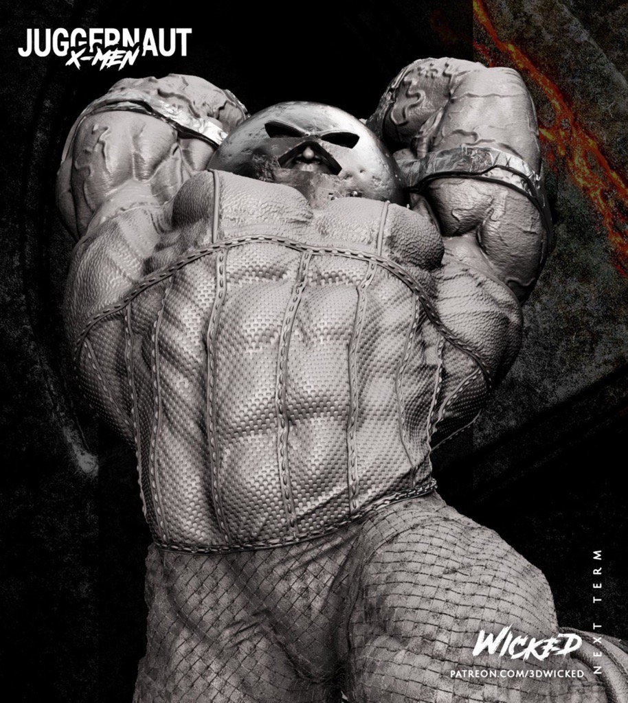 P站图纸印象馆 3DWicked 漫威 X战警 红坦克 3DWicked 漫威 X战警 红坦克