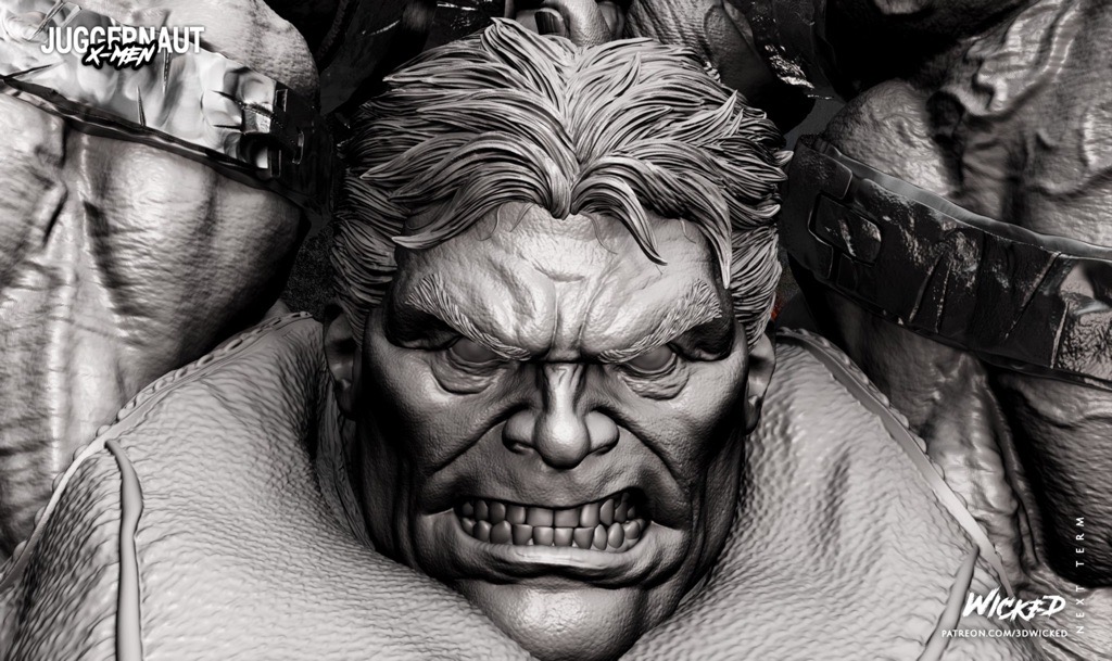 P站图纸印象馆 3DWicked 漫威 X战警 红坦克 3DWicked 漫威 X战警 红坦克