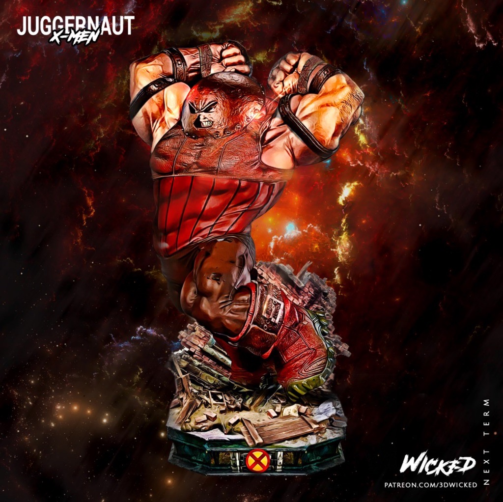 P站图纸印象馆 3DWicked 漫威 X战警 红坦克 3DWicked 漫威 X战警 红坦克