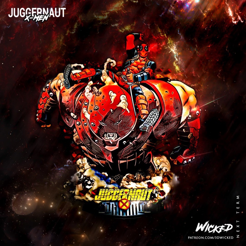 P站图纸印象馆 3DWicked 漫威 X战警 红坦克 3DWicked 漫威 X战警 红坦克