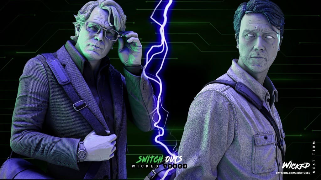 P站图纸印象馆 3DWicked 漫威 绿巨人 布鲁斯·班纳 3DWicked 漫威 绿巨人 布鲁斯·班纳