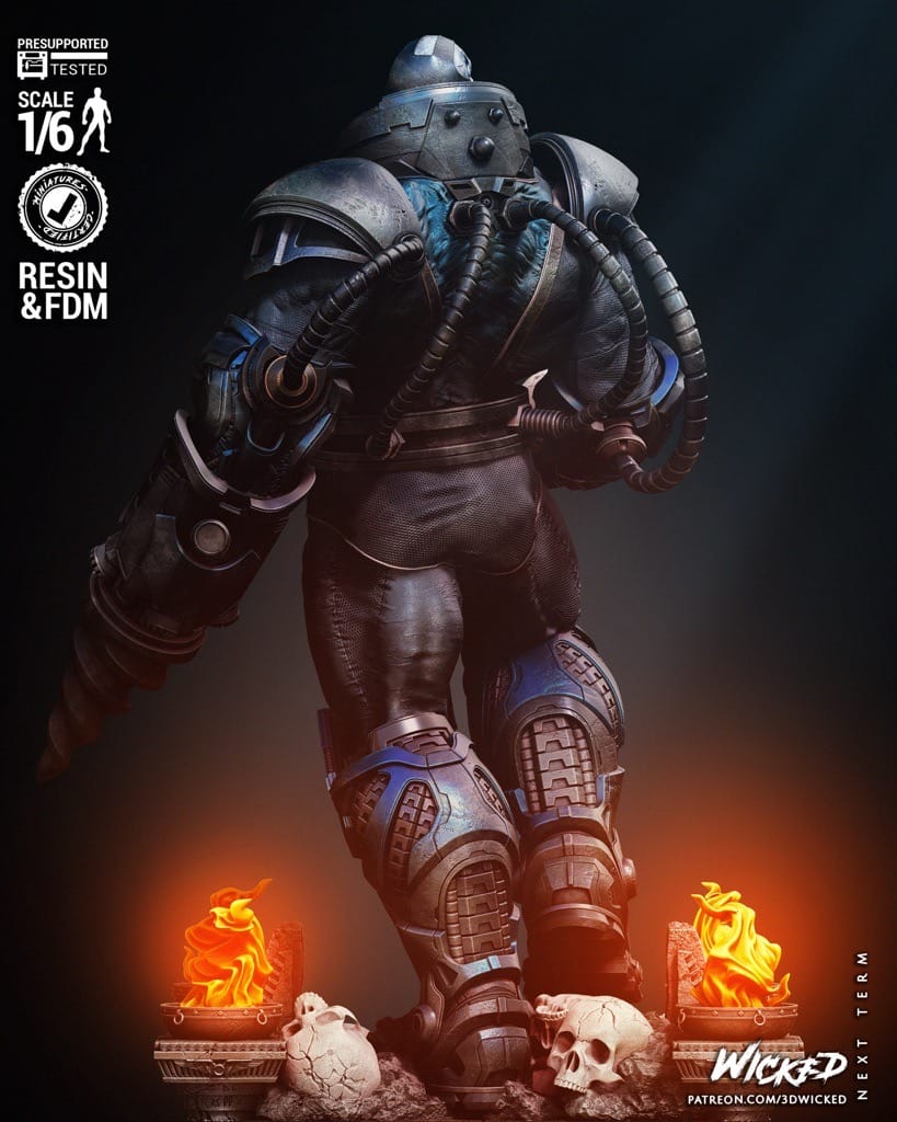 P站图纸印象馆 3DWicked 漫威 复联 天启 3DWicked 漫威 复联 天启