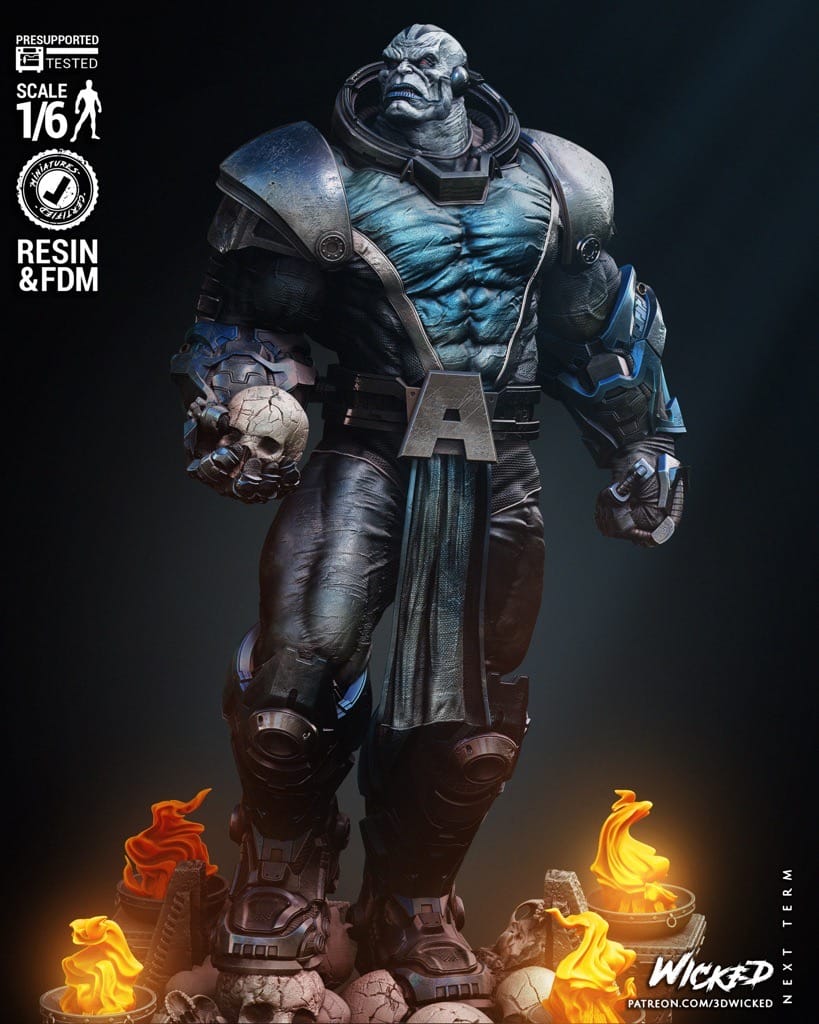 P站图纸印象馆 3DWicked 漫威 复联 天启 3DWicked 漫威 复联 天启