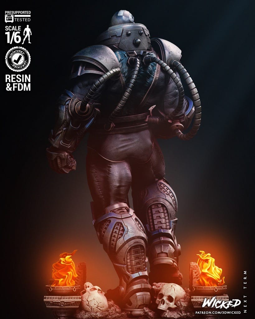 P站图纸印象馆 3DWicked 漫威 复联 天启 3DWicked 漫威 复联 天启