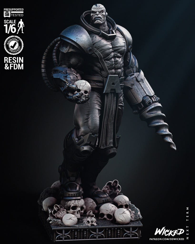 P站图纸印象馆 3DWicked 漫威 复联 天启 3DWicked 漫威 复联 天启