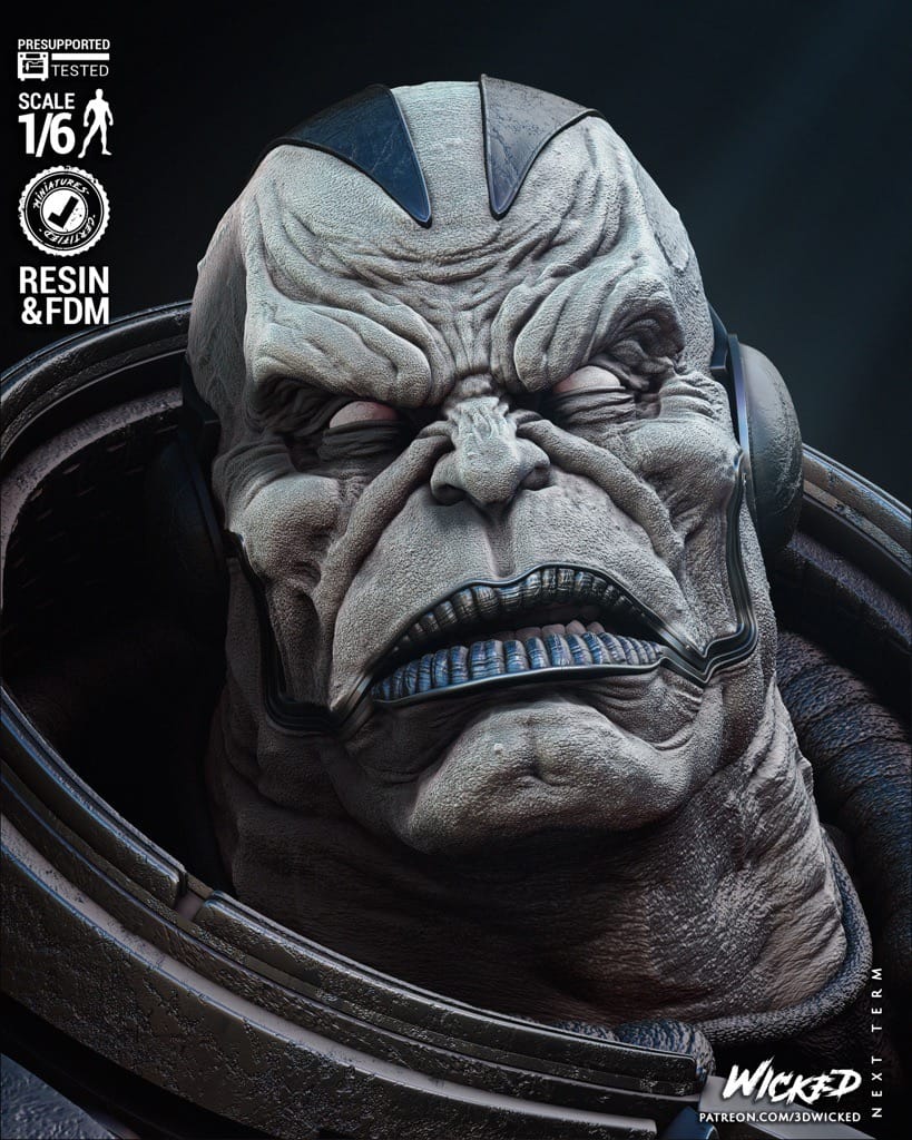 P站图纸印象馆 3DWicked 漫威 复联 天启 3DWicked 漫威 复联 天启