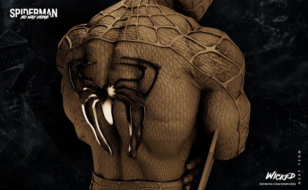 P站图纸印象馆 3DWicked 漫威 蜘蛛侠 3DWicked 漫威 蜘蛛侠