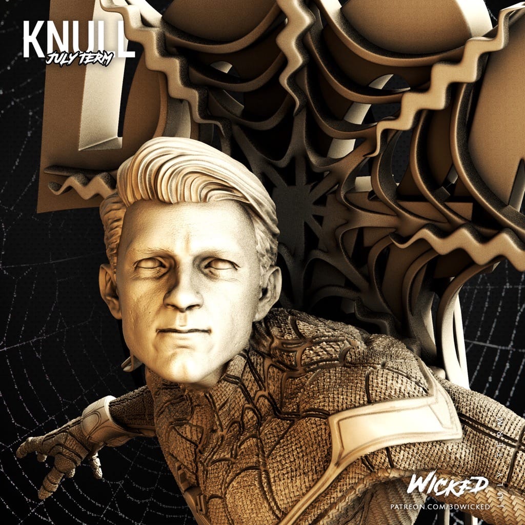 P站图纸印象馆 3DWicked 漫威 蜘蛛侠 3DWicked 漫威 蜘蛛侠