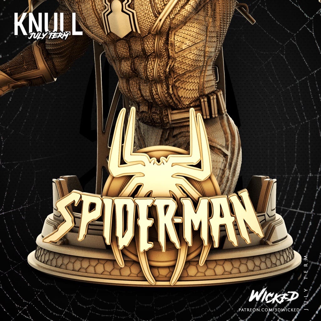 P站图纸印象馆 3DWicked 漫威 蜘蛛侠 3DWicked 漫威 蜘蛛侠