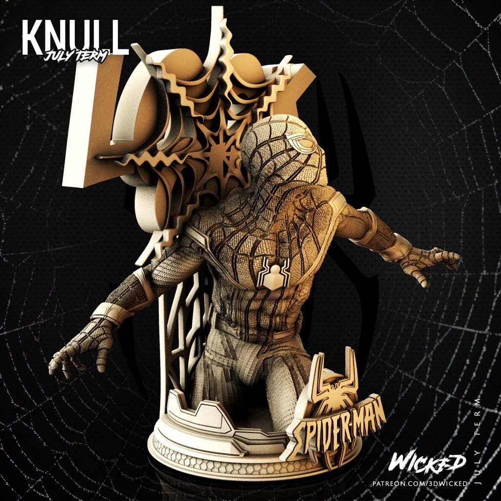 P站图纸印象馆 3DWicked 漫威 蜘蛛侠 3DWicked 漫威 蜘蛛侠