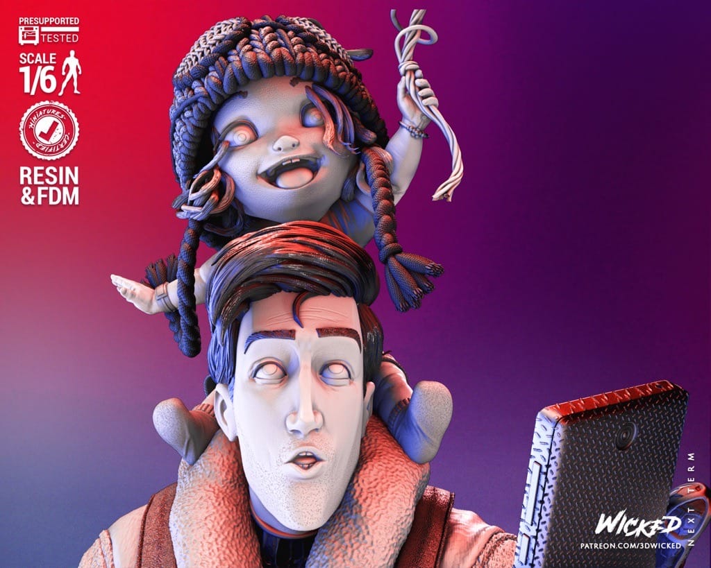 P站图纸印象馆 3DWicked 漫威 蜘蛛侠 废柴帅大叔 3DWicked 漫威 蜘蛛侠 废柴帅大叔