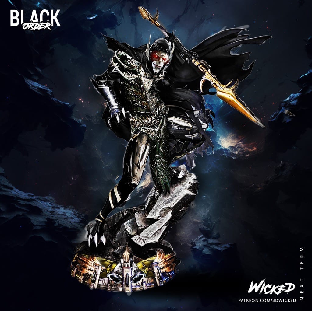 P站图纸印象馆 3DWicked 漫威 复联 亡刃将军 3DWicked 漫威 复联 亡刃将军