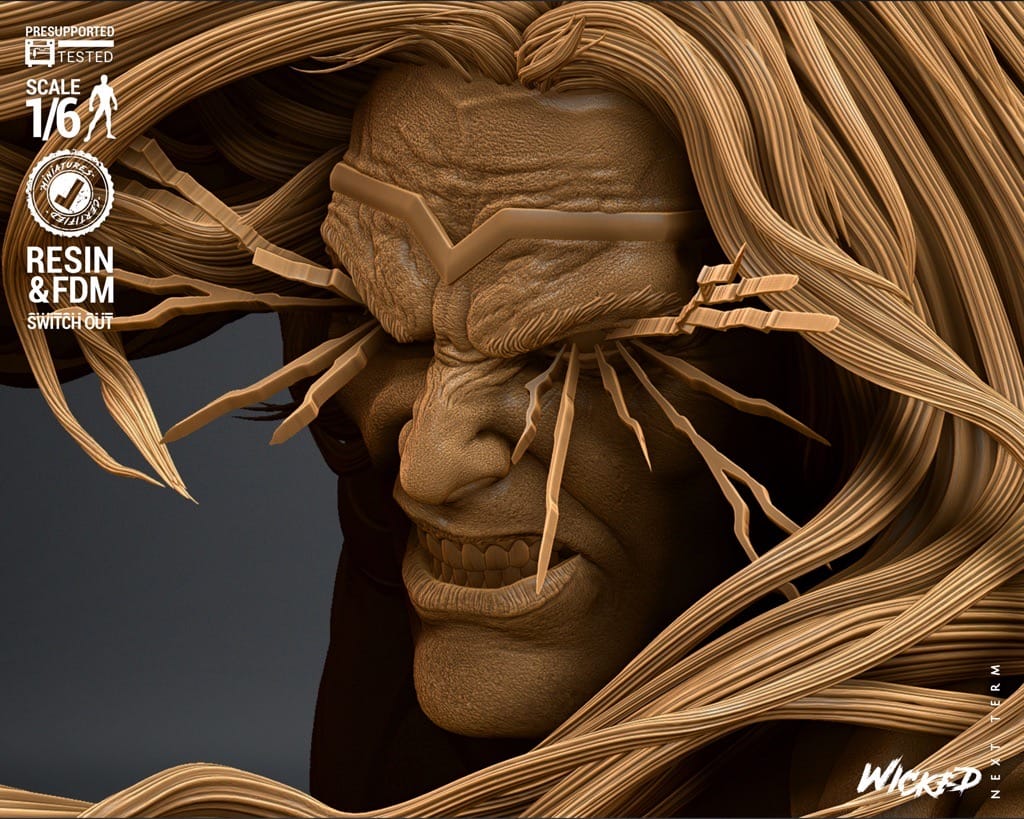 P站图纸印象馆 3DWicked 漫威 雷神 3DWicked 漫威 雷神