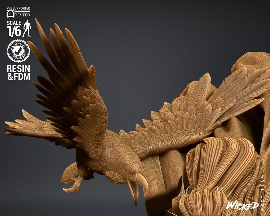 P站图纸印象馆 3DWicked 漫威 雷神 3DWicked 漫威 雷神