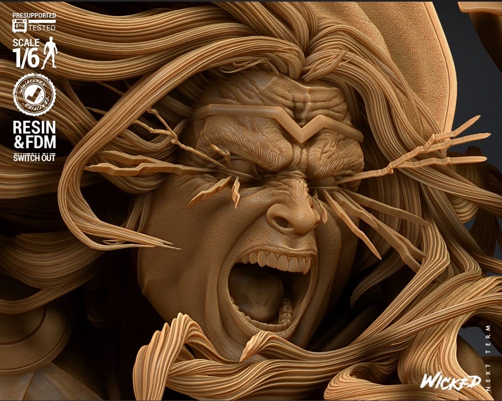 P站图纸印象馆 3DWicked 漫威 雷神 3DWicked 漫威 雷神