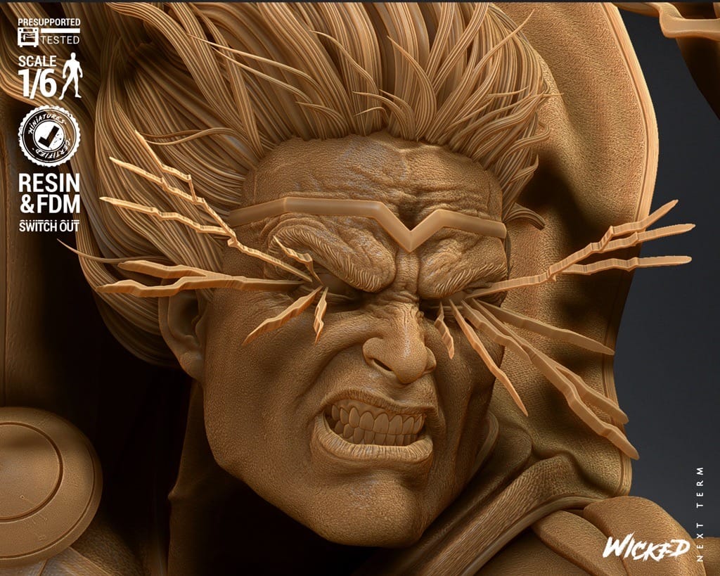 P站图纸印象馆 3DWicked 漫威 雷神 3DWicked 漫威 雷神