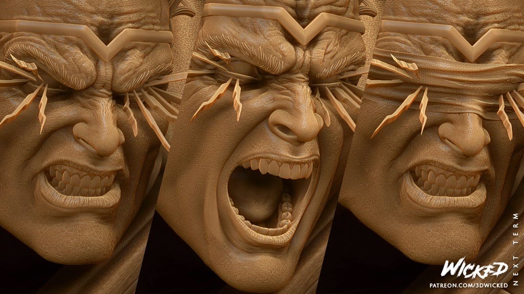 P站图纸印象馆 3DWicked 漫威 雷神 3DWicked 漫威 雷神