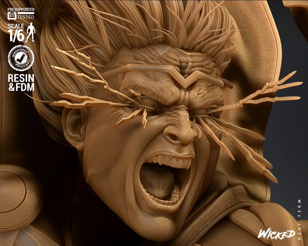 P站图纸印象馆 3DWicked 漫威 雷神 3DWicked 漫威 雷神