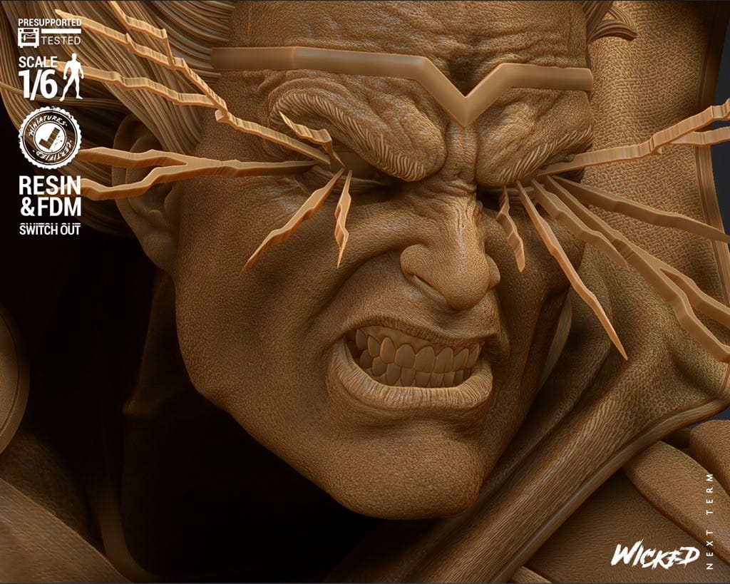 P站图纸印象馆 3DWicked 漫威 雷神 3DWicked 漫威 雷神