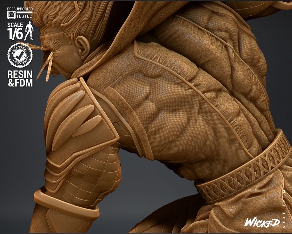 P站图纸印象馆 3DWicked 漫威 雷神 3DWicked 漫威 雷神