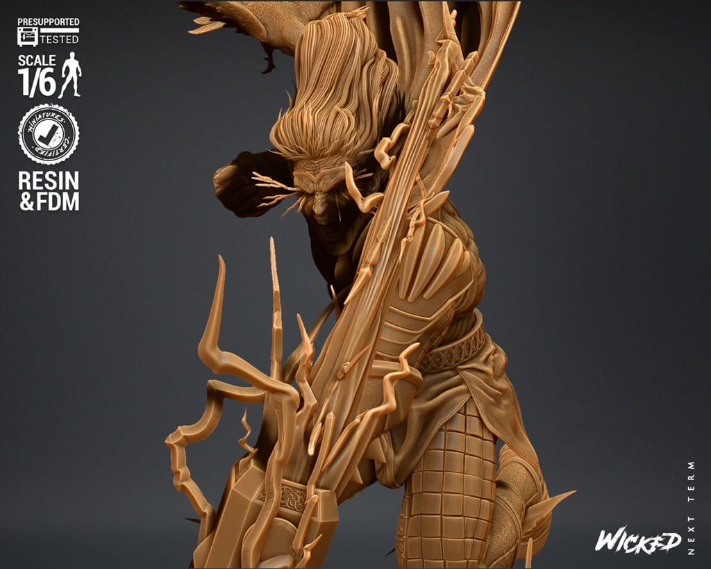 P站图纸印象馆 3DWicked 漫威 雷神 3DWicked 漫威 雷神