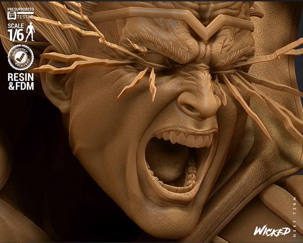 P站图纸印象馆 3DWicked 漫威 雷神 3DWicked 漫威 雷神