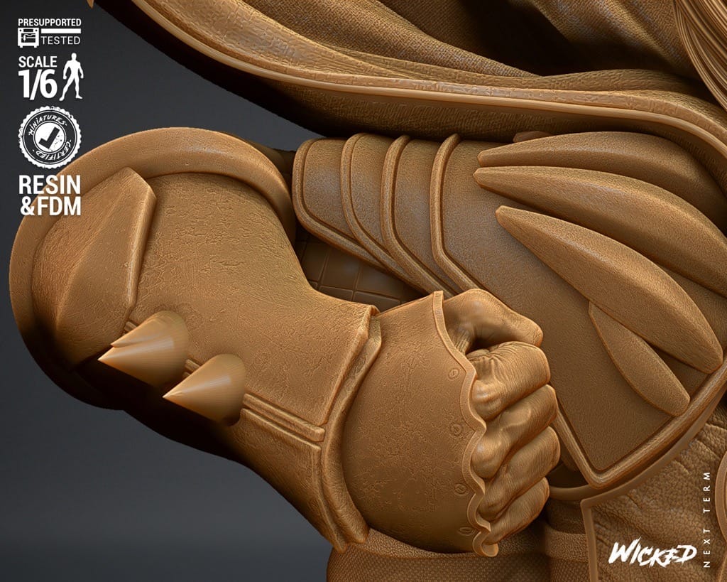 P站图纸印象馆 3DWicked 漫威 雷神 3DWicked 漫威 雷神