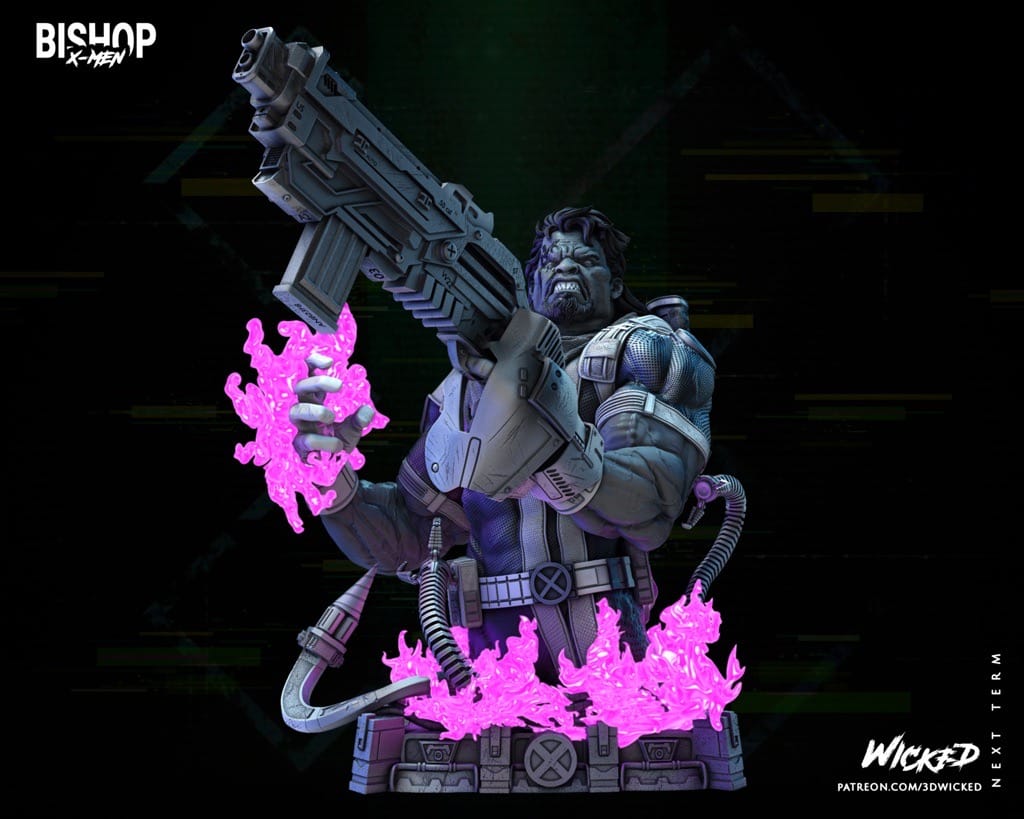 P站图纸印象馆 3DWicked 漫威 鹰眼 主教 3DWicked 漫威 鹰眼 主教