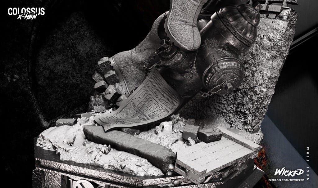 P站图纸印象馆 3DWicked 漫威 X战警 Colossus 丹尼尔·库德摩尔 3DWicked 漫威 X战警 Colossus 丹尼尔·库德摩尔