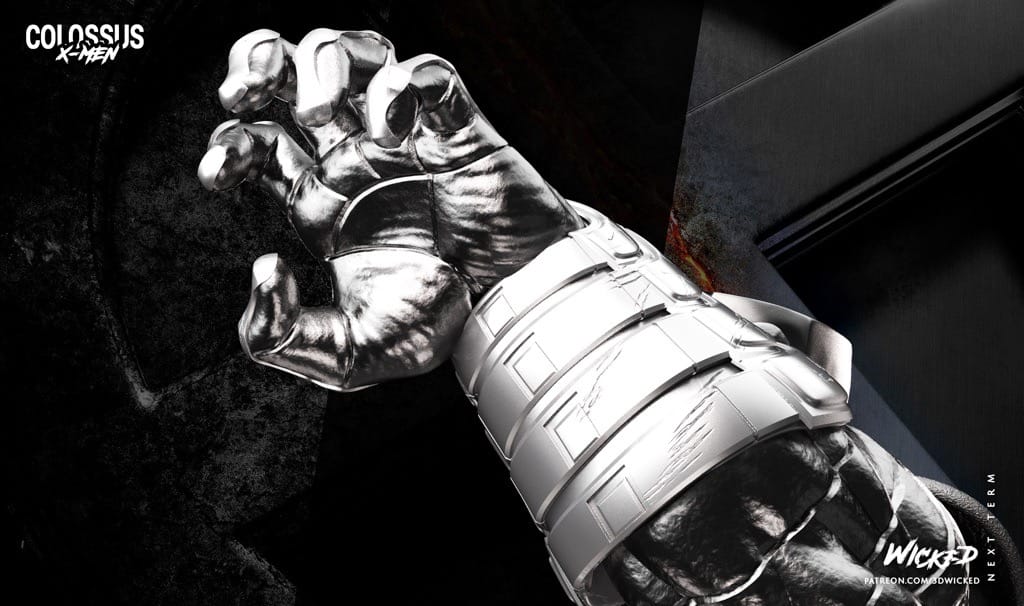 P站图纸印象馆 3DWicked 漫威 X战警 Colossus 丹尼尔·库德摩尔 3DWicked 漫威 X战警 Colossus 丹尼尔·库德摩尔