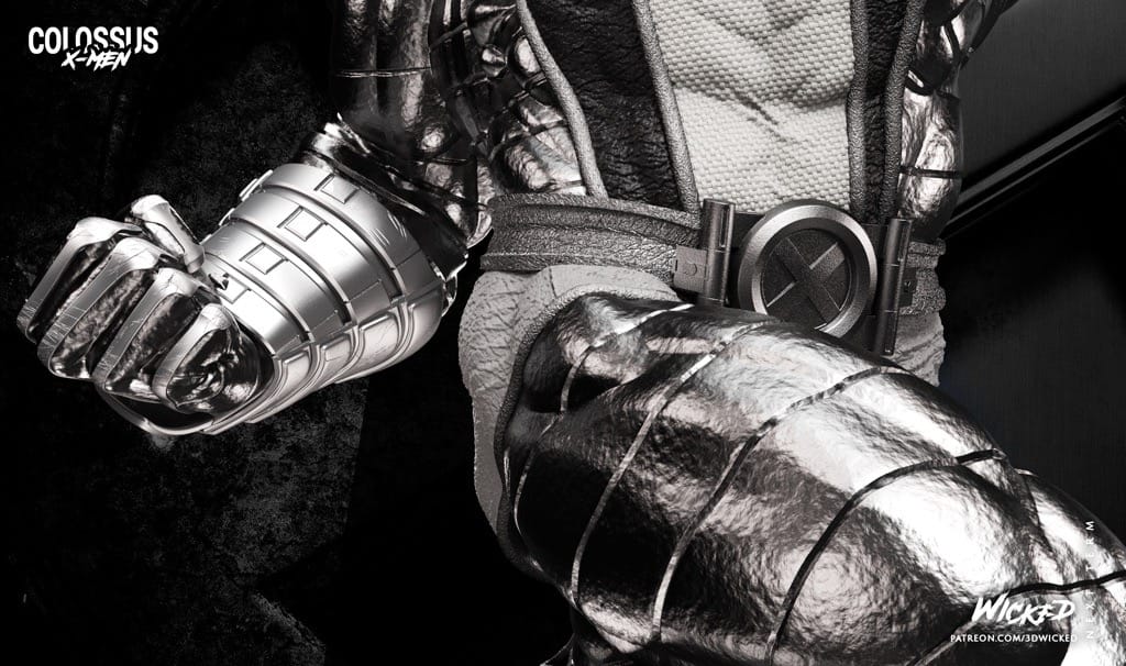 P站图纸印象馆 3DWicked 漫威 X战警 Colossus 丹尼尔·库德摩尔 3DWicked 漫威 X战警 Colossus 丹尼尔·库德摩尔