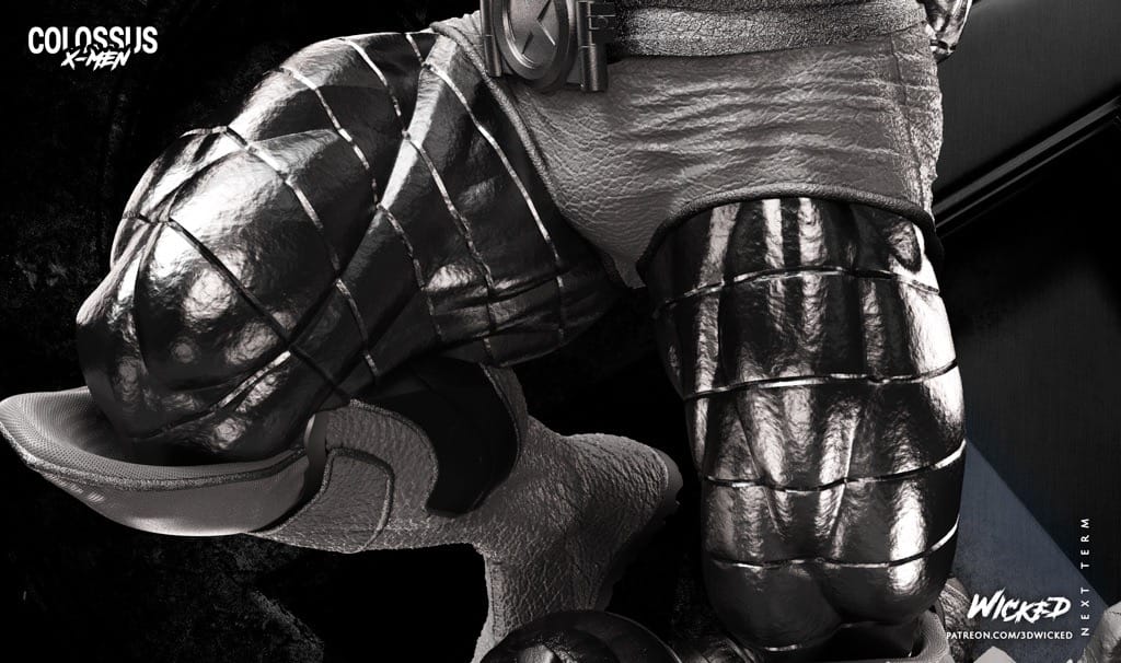 P站图纸印象馆 3DWicked 漫威 X战警 Colossus 丹尼尔·库德摩尔 3DWicked 漫威 X战警 Colossus 丹尼尔·库德摩尔