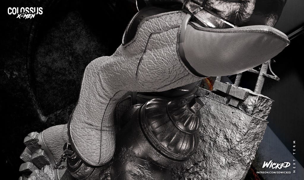 P站图纸印象馆 3DWicked 漫威 X战警 Colossus 丹尼尔·库德摩尔 3DWicked 漫威 X战警 Colossus 丹尼尔·库德摩尔