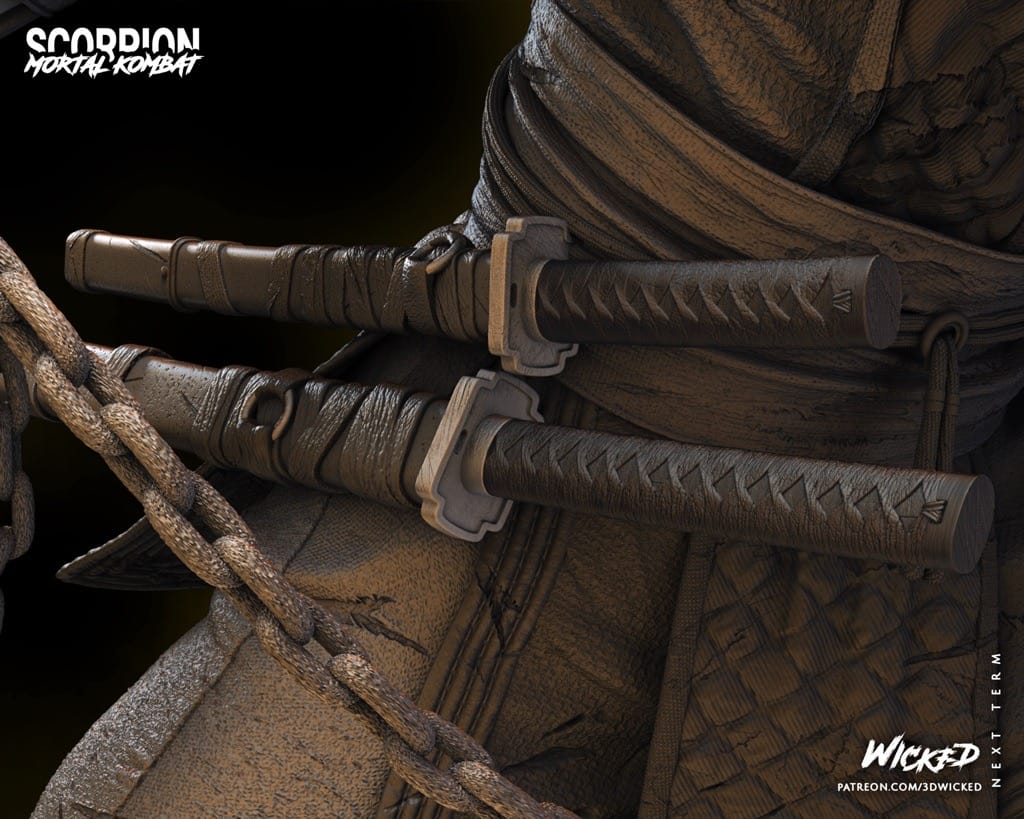 P站图纸印象馆 3DWicked 漫威 蜘蛛侠 蝎子人 3DWicked 漫威 蜘蛛侠 蝎子人