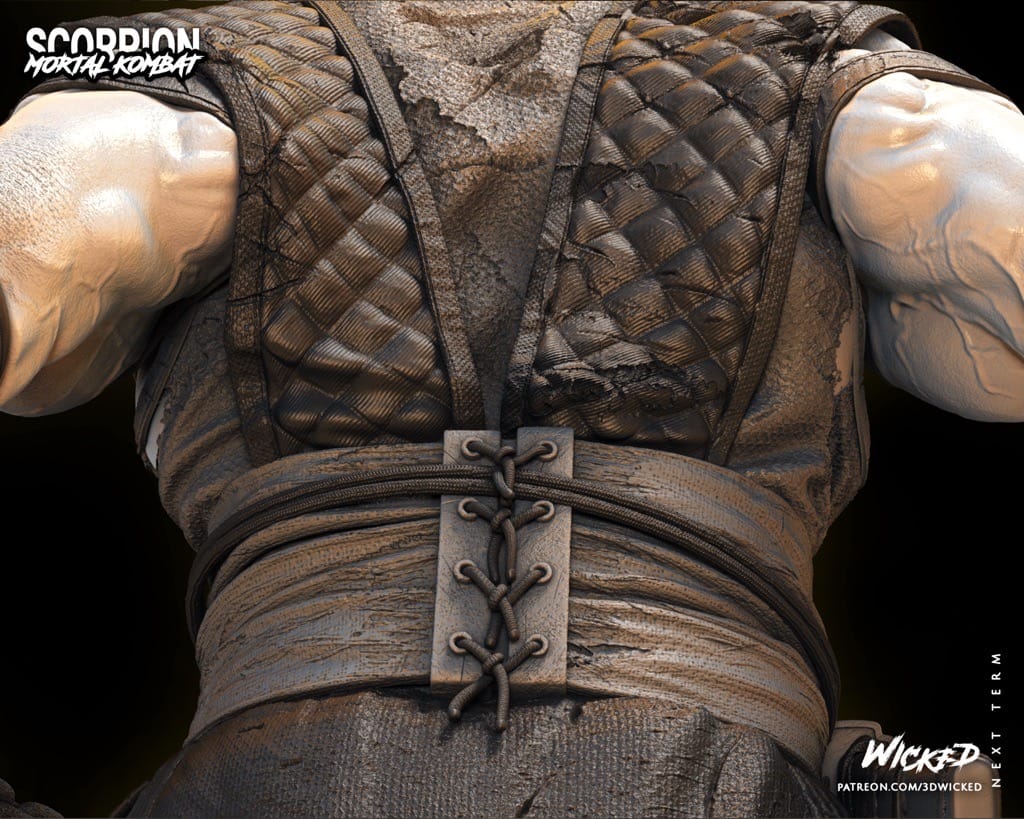 P站图纸印象馆 3DWicked 漫威 蜘蛛侠 蝎子人 3DWicked 漫威 蜘蛛侠 蝎子人