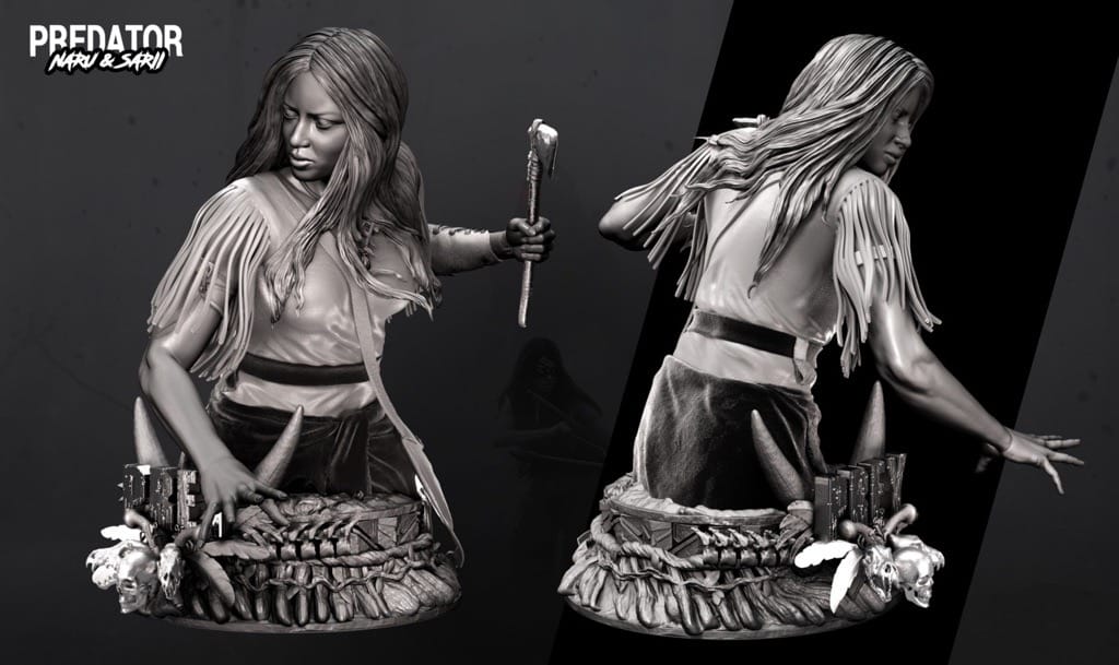 P站图纸印象馆 3DWicked 异形 铁血战士和纳鲁 3DWicked 异形 铁血战士和纳鲁